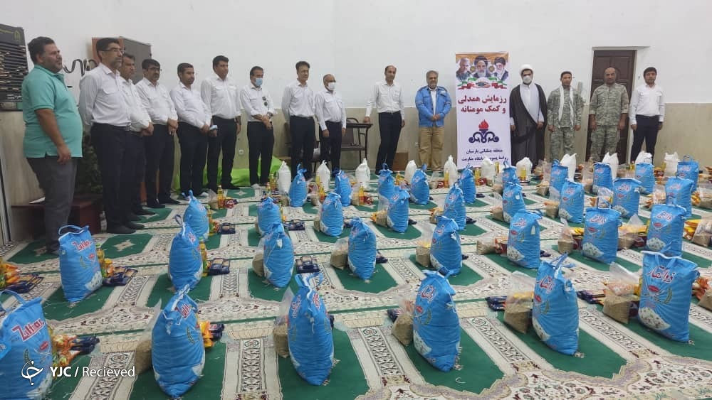 چتر مهر بر سر نیازمندان لامرد