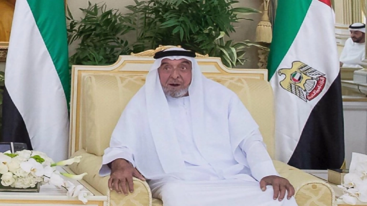 رئیس امارات درگذشت