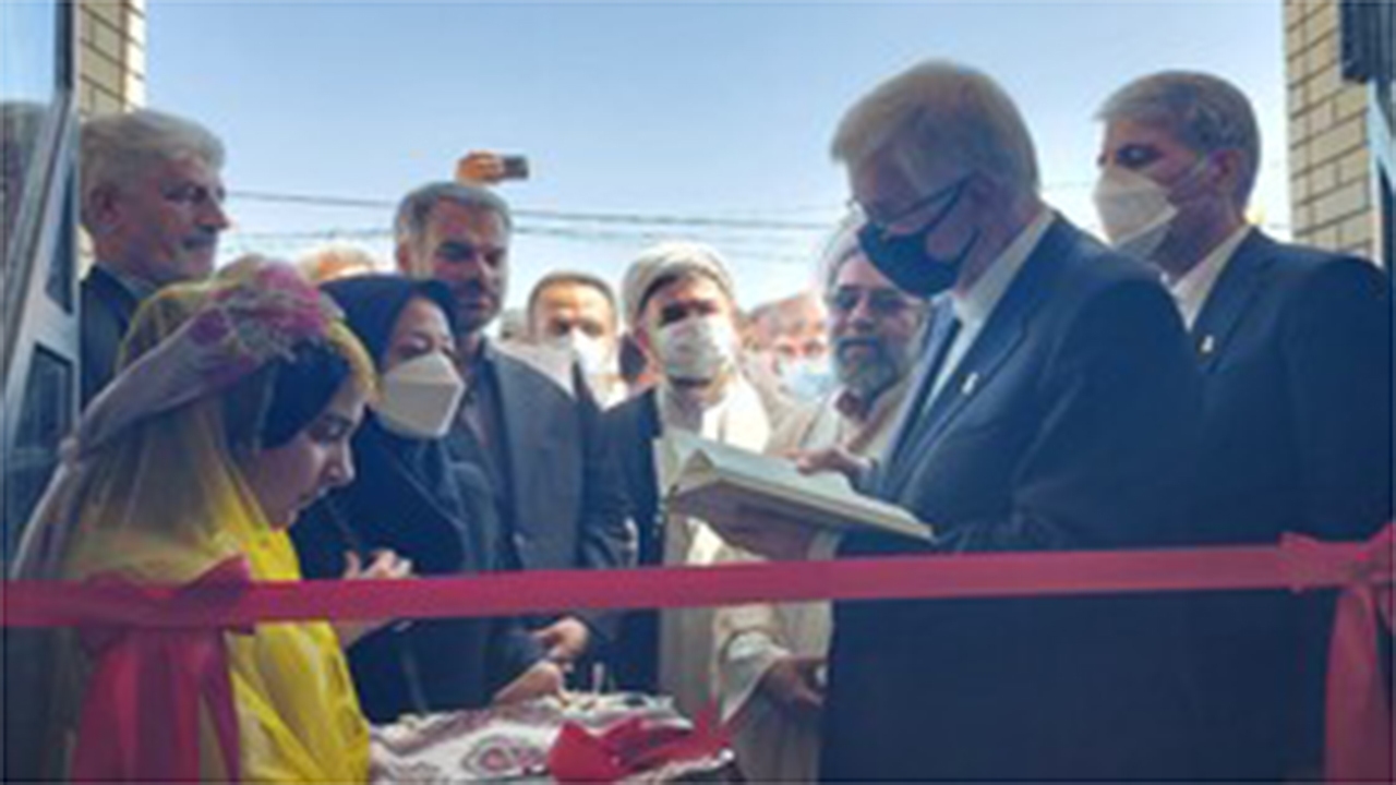 کتابخانه عمومی پاسارگاد در شهر مادر سلیمان افتتاح شد