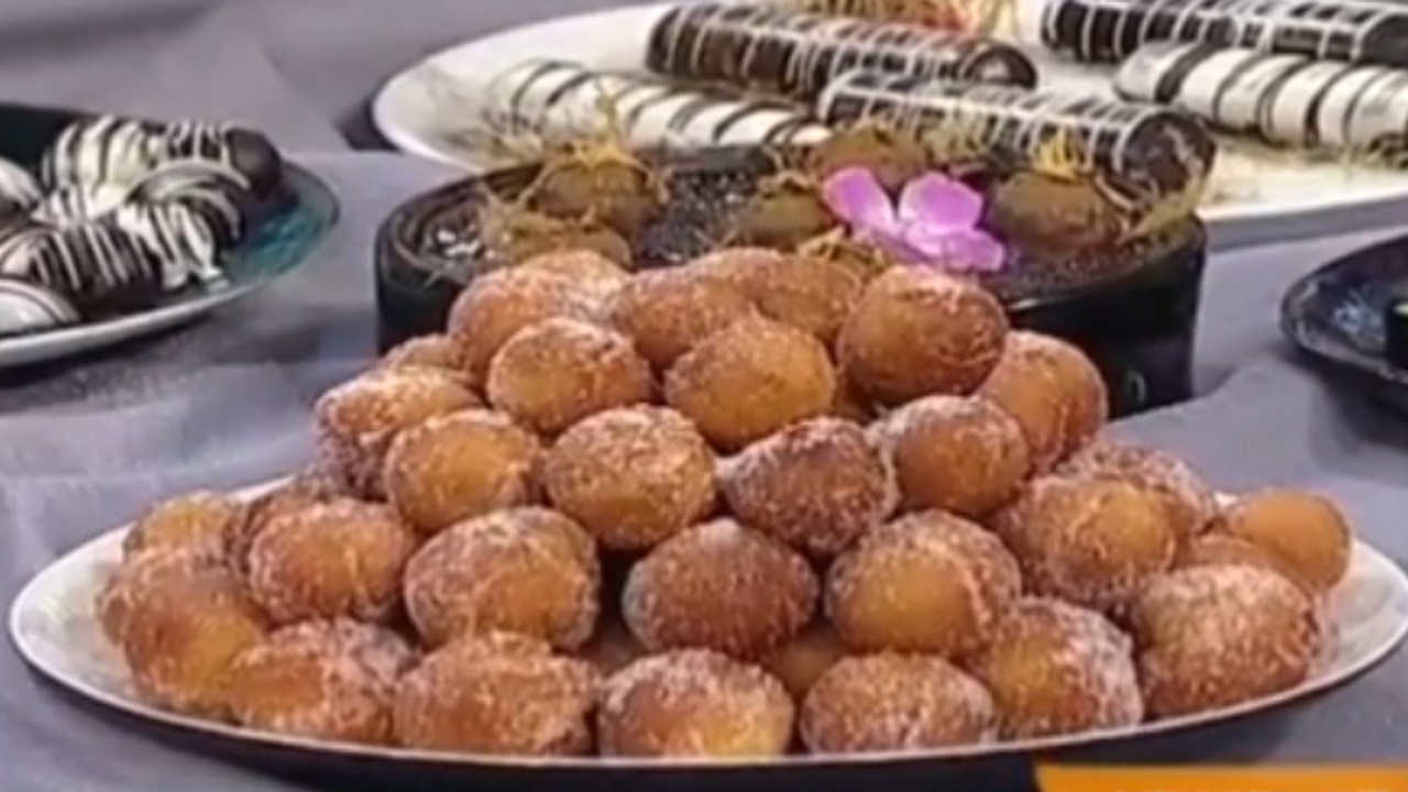 طرز تهیه دونات ايتاليايی + فیلم