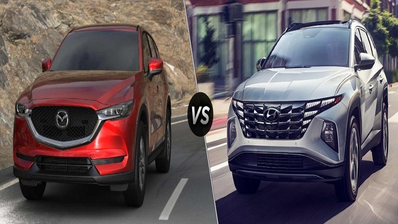 هیوندای توسان 2022 در مقابل مزدا CX-5 2021 + فیلم