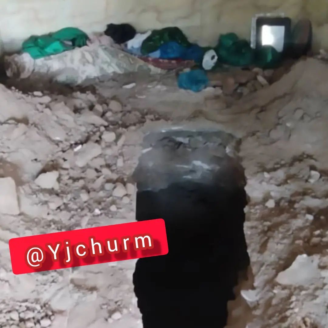 نبش قبر منسوب به یک امامزاده در میناب