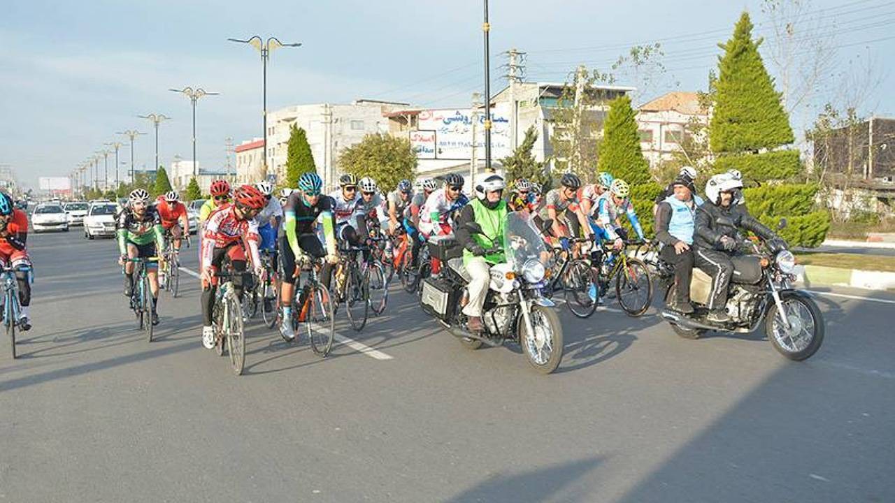 دوچرخه سواران کرمانی بر سکوی نخست لیگ جوانان ایران