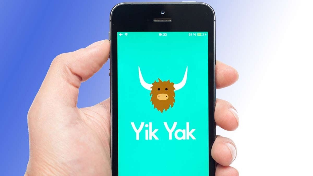 کاربران Yik Yak در معرض خطر هک قرار دارند