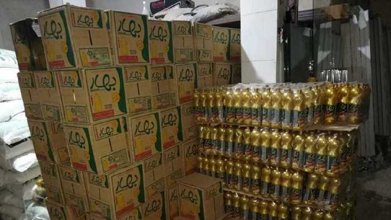کشف انبار بزرگ احتکار روغن و شکر در اراک