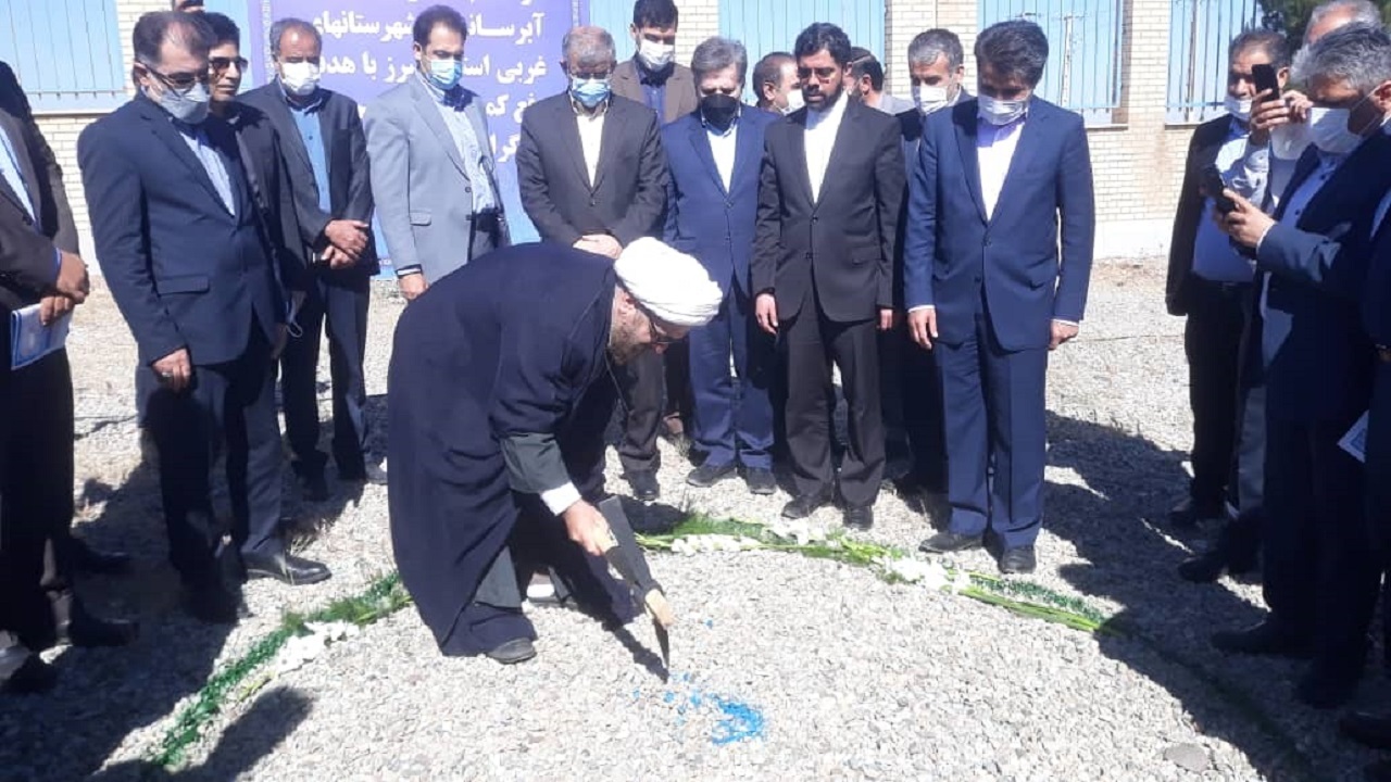 آغاز طرح آبرسانی به شهرستان‌های غرب البرز
