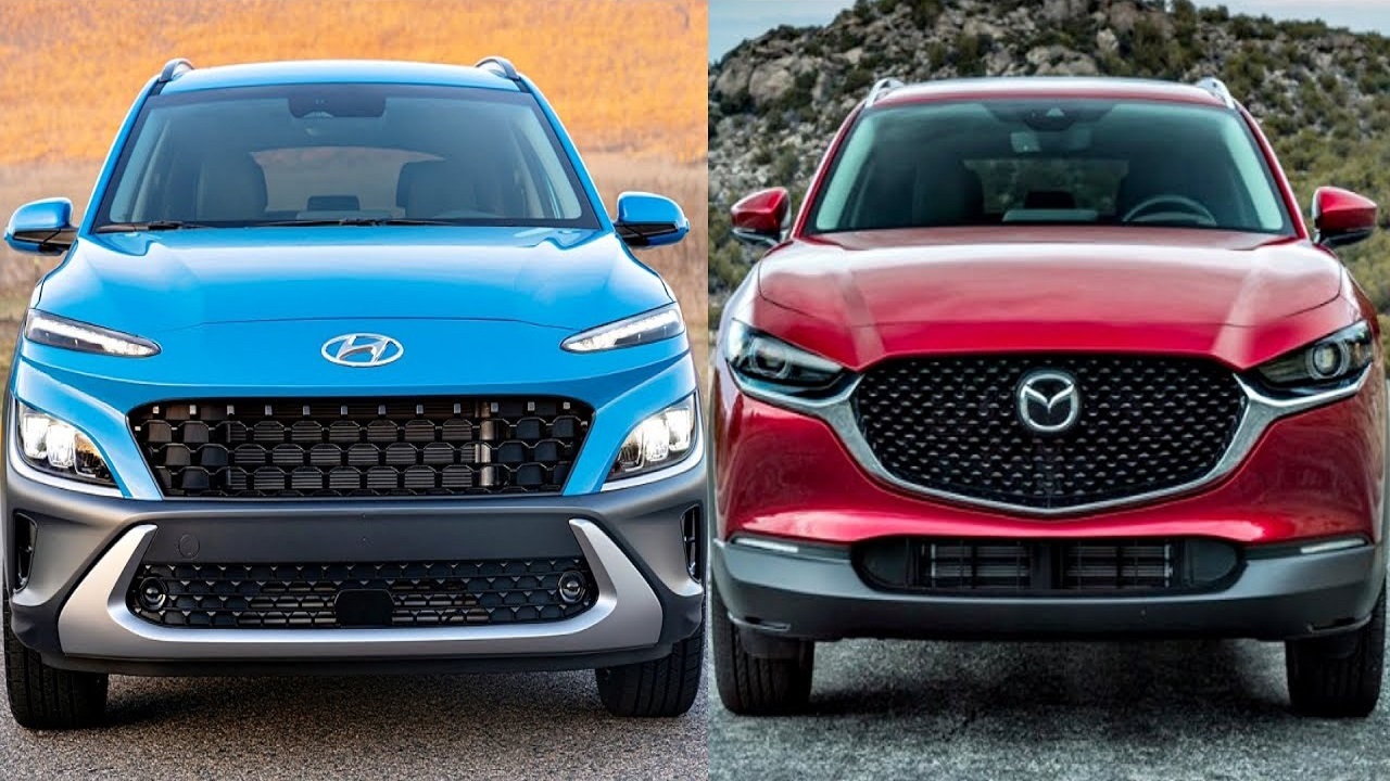 هیوندای کونا 2022 در مقابل مزدا CX-30 2022 + فیلم