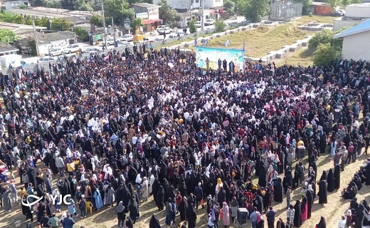 طنین انداز شدن سرود سلام فرمانده در بابلسر