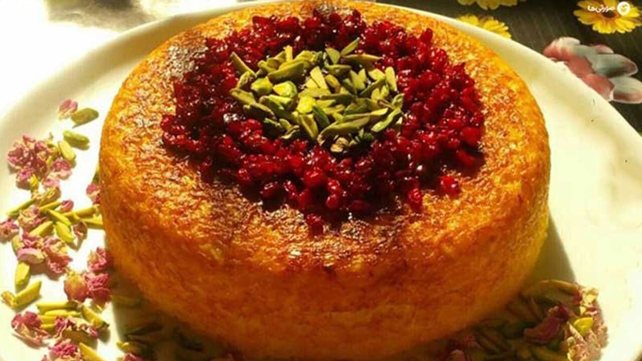روش تهیه ته چین سمنانی + فیلم
