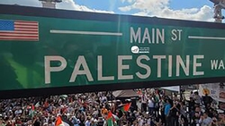 وقتی دانشجوی فلسطینی وزیر امور خارجه آمریکا را به رسمیت نشناخت + فیلم