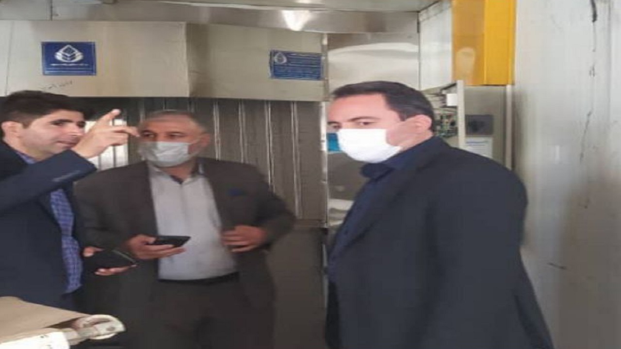 مانور برپایی نانوایی‌های سیار مدیریت بحران در استان قزوین