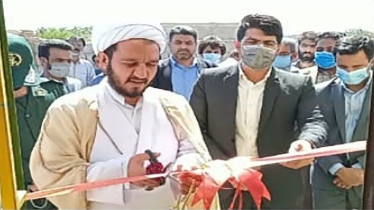 ساختمان دهیاری روستای ابراهیم آباد فهرج افتتاح شد