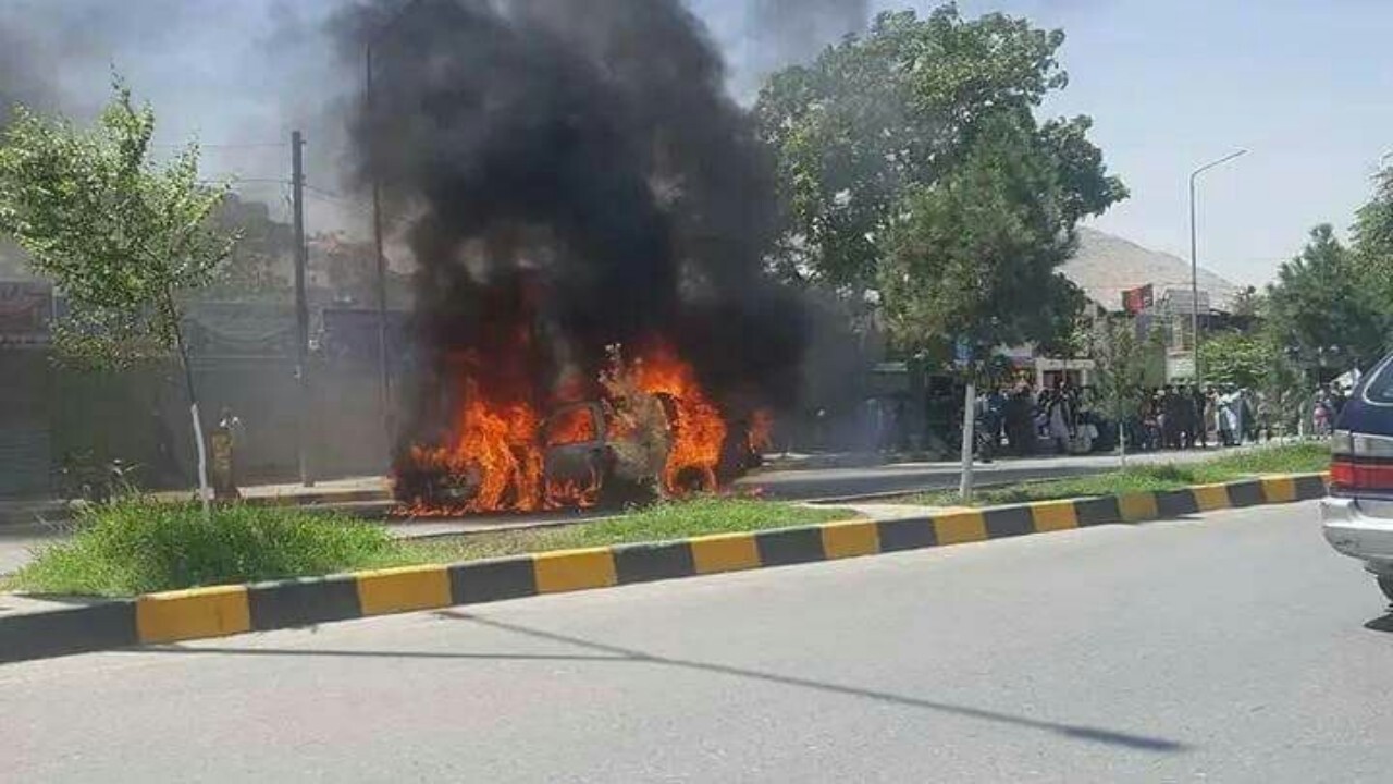 انفجار یک رنجر طالبان در شهر کابل 