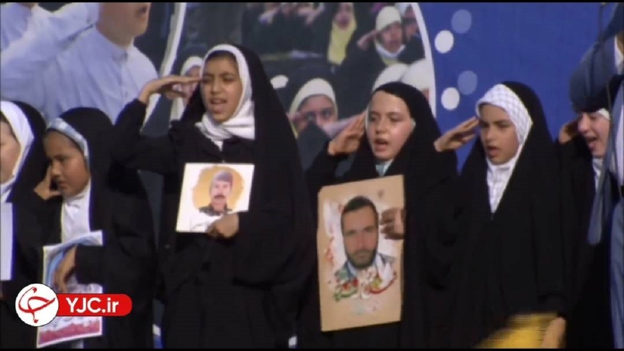 ارادت کودکان و نوجوانان مشهدی به امام زمان (عج)