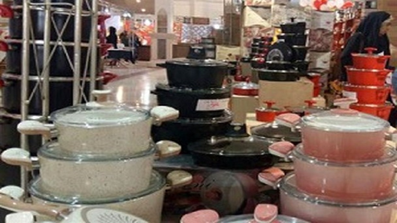 افتتاح نمایشگاه ملزومات جهیزیه در قزوین