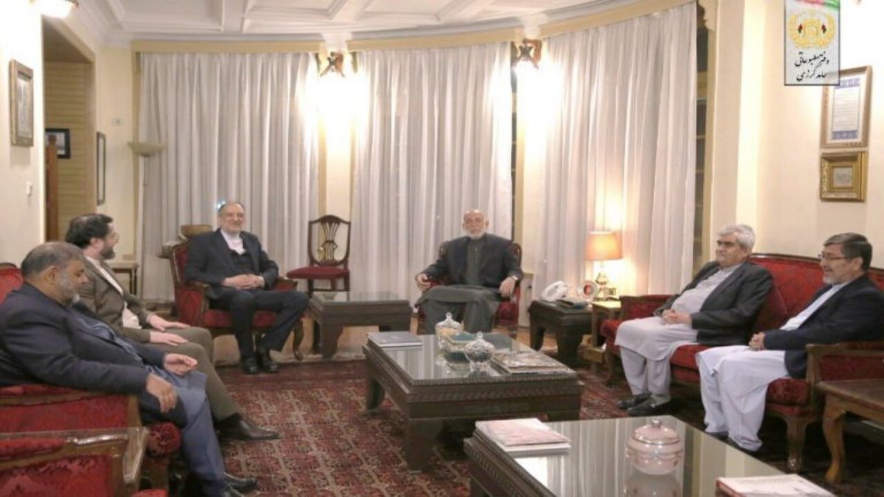 سفیر جمهوری اسلامی ایران با حامد کرزی دیدار کرد + فیلم