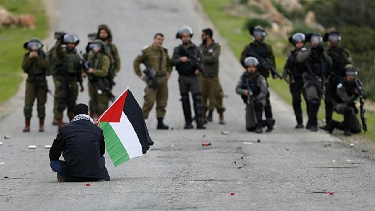 زخمی شدن ۴۵ فلسطینی در درگیری با نظامیان صهیونیست