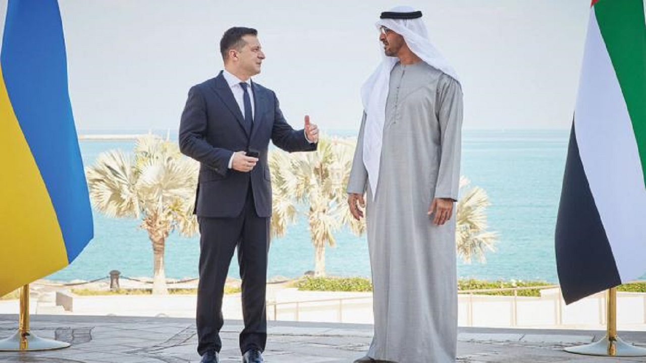 زلنسکی: از امارات خواستم تا در بازسازی اوکراین به ما کمک کند
