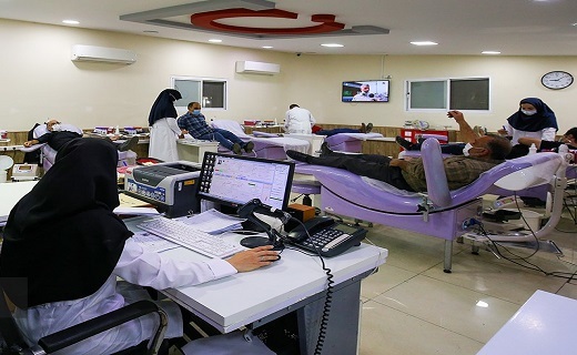 اهدای خون نیکوکاران گیلانی در شب ۲۱ ماه مبارک رمضان