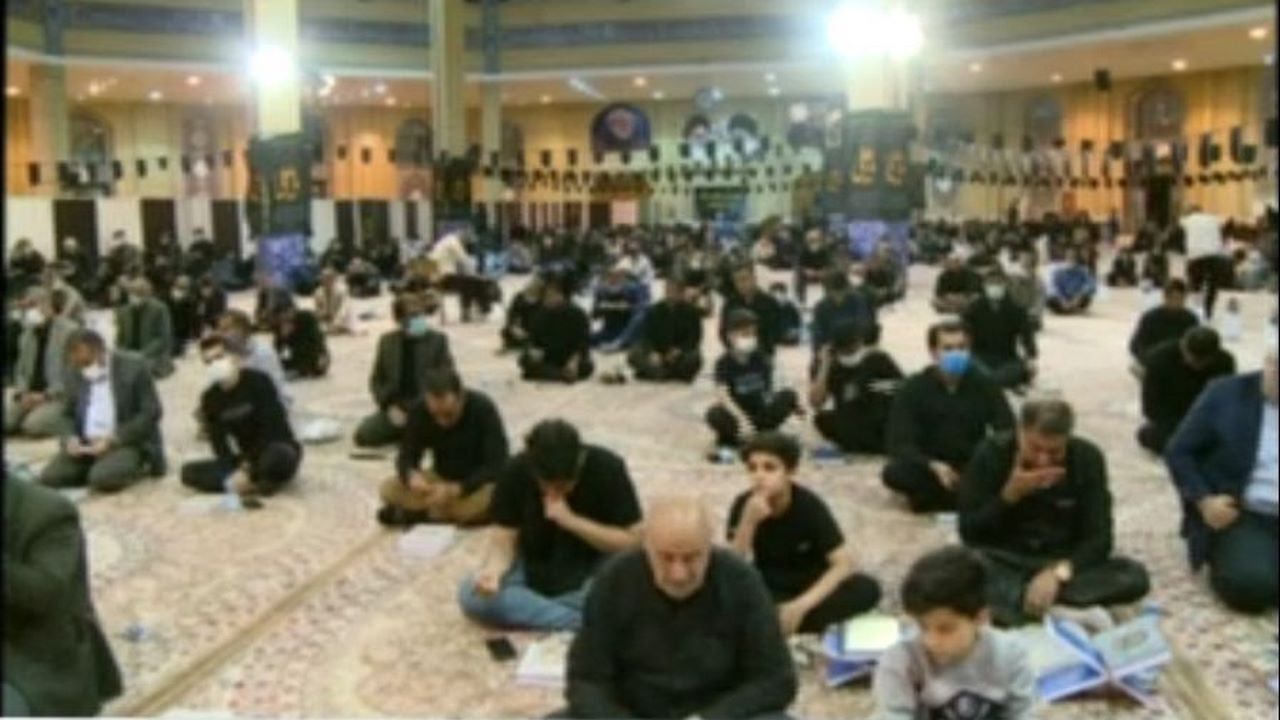 برگزاری مراسم احیای شب بیست و یکم ماه رمضان در ایلام
