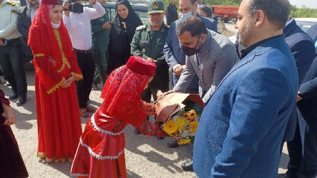 وزیر ارتباطات و فناوری اطلاعات وارد شهرستان میاندوآب شد