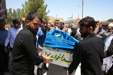 پیکر استاد برجسته موسیقی مقامی خراسان در خواف تشییع شد