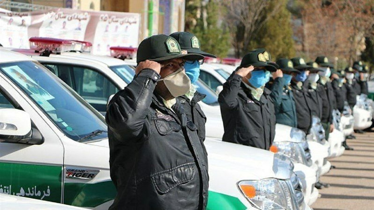 تشکر و قدردانی از نیروی انتظامی