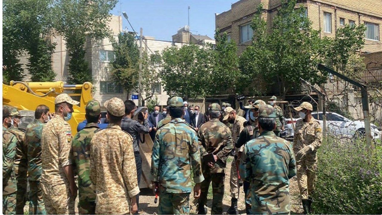 بازگشایی اولین مسیر آغاز انتقال پادگان لشکر ۷۷ در مشهد