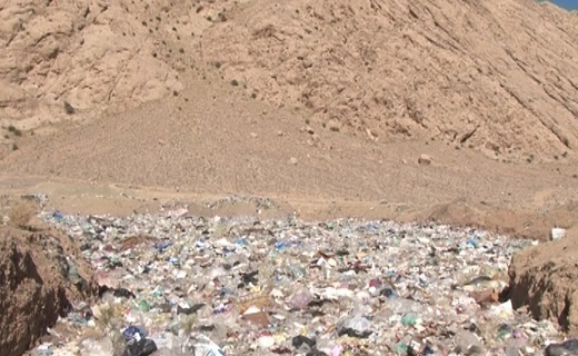 رهاسازی زباله در دارهند نطنز