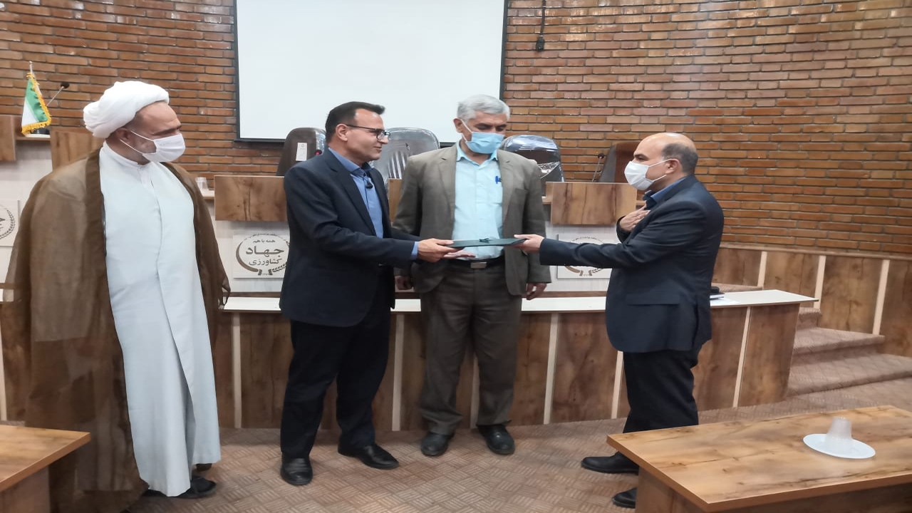 سرپرست جدید امور اراضی مدیریت جهاد کشاورزی شیراز معرفی شد