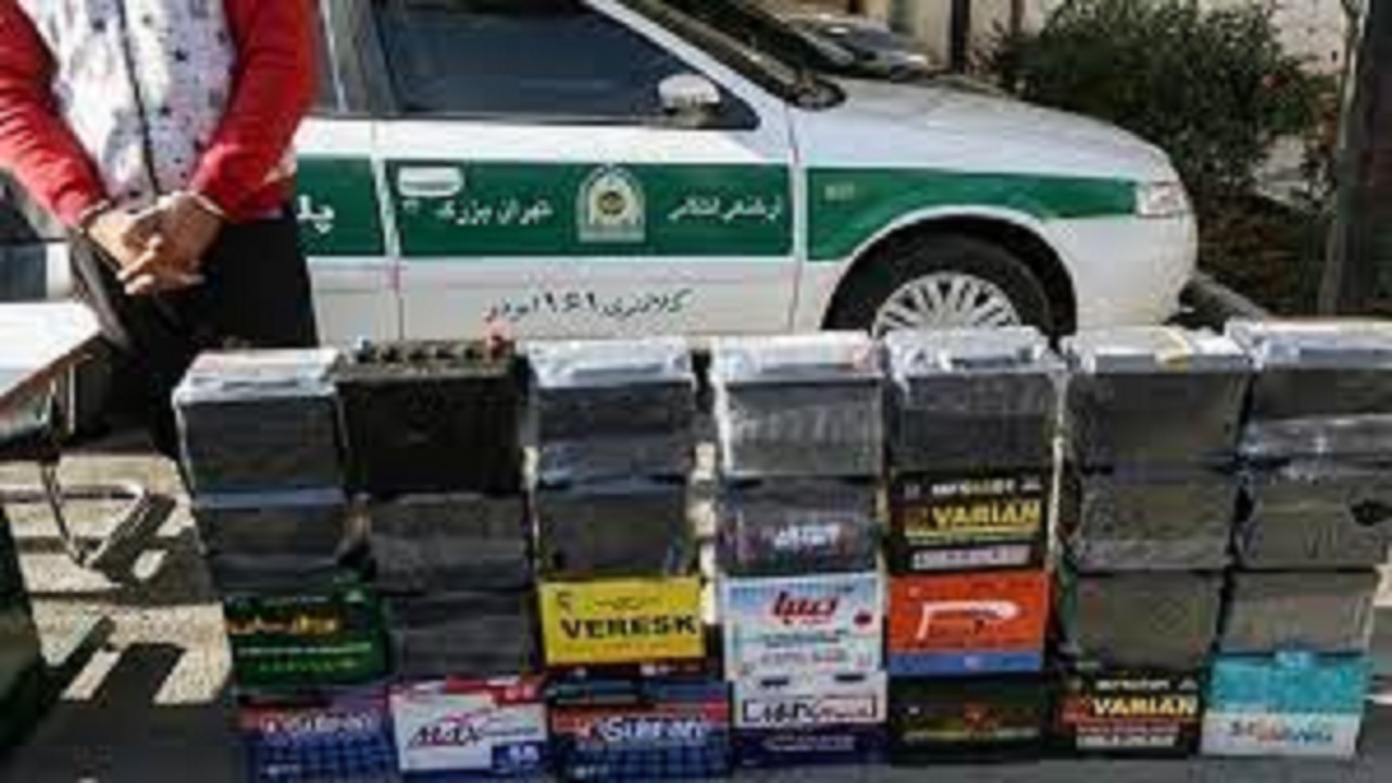 دستگیری سارق باطری خودرو با ۸۰ فقره سرقت در همدان