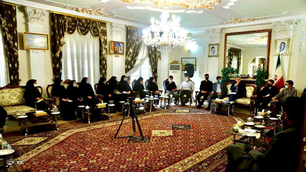 دیدار رمضانی نمایندگان بسیج دانشجویی با استاندار فارس