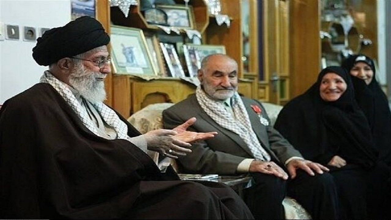 مادر شهدای رضوان مدنی به فرزندان شهیدش پیوست
