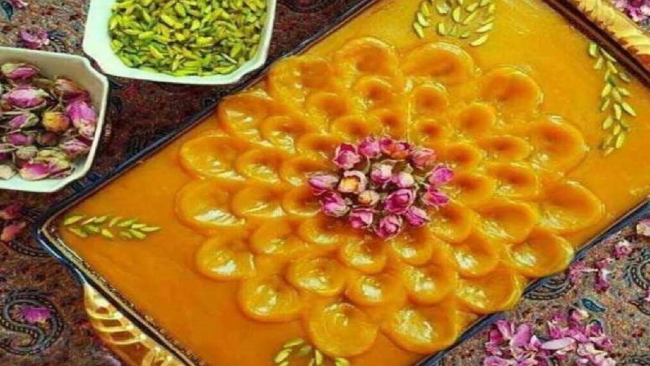 طرز تهیه حلوای عربی با شیرخشک + فیلم