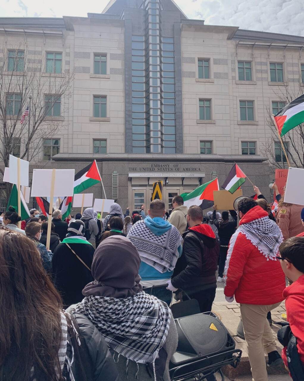 تظاهرات اتاوا در حمایت فلسطین