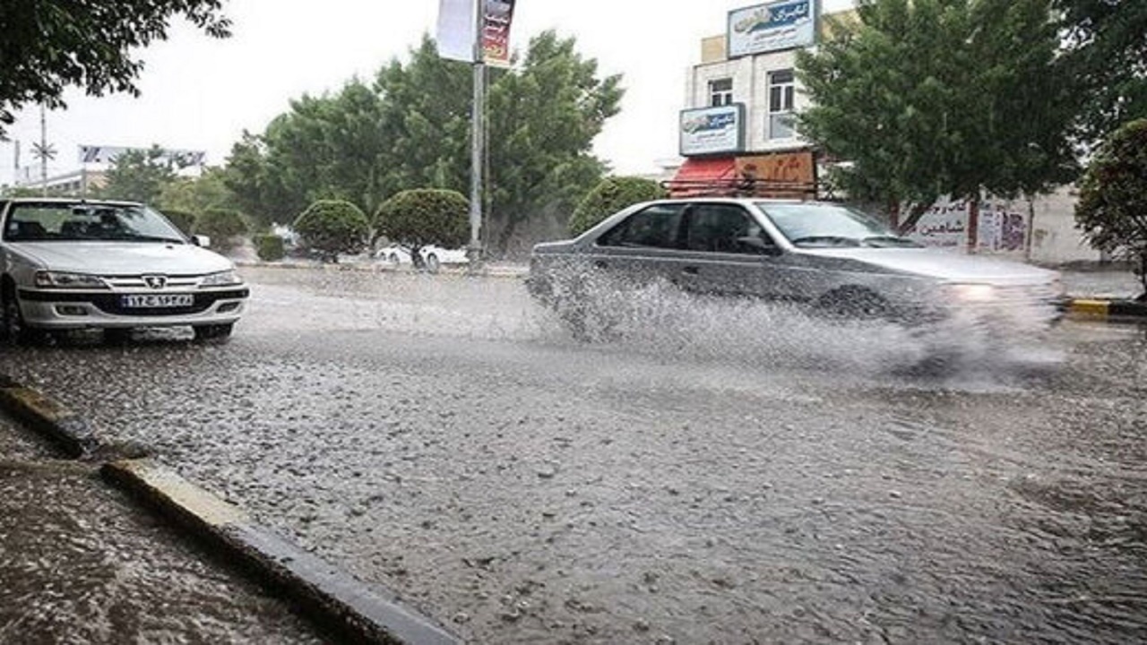 بارش‌های رگباری و پراکنده باران در استان همدان تا پایان هفته