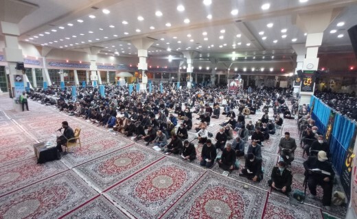 مراسم احیا سومین شب قدر در خراسان شمالی برگزار شد