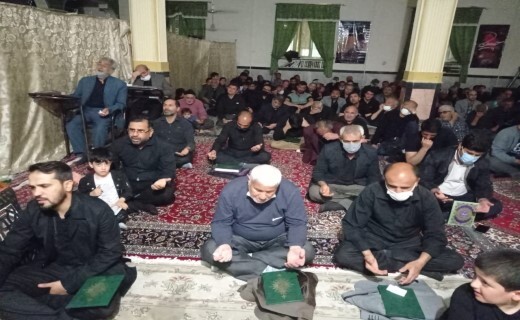 مراسم احیا سومین شب قدر در خراسان شمالی برگزار شد