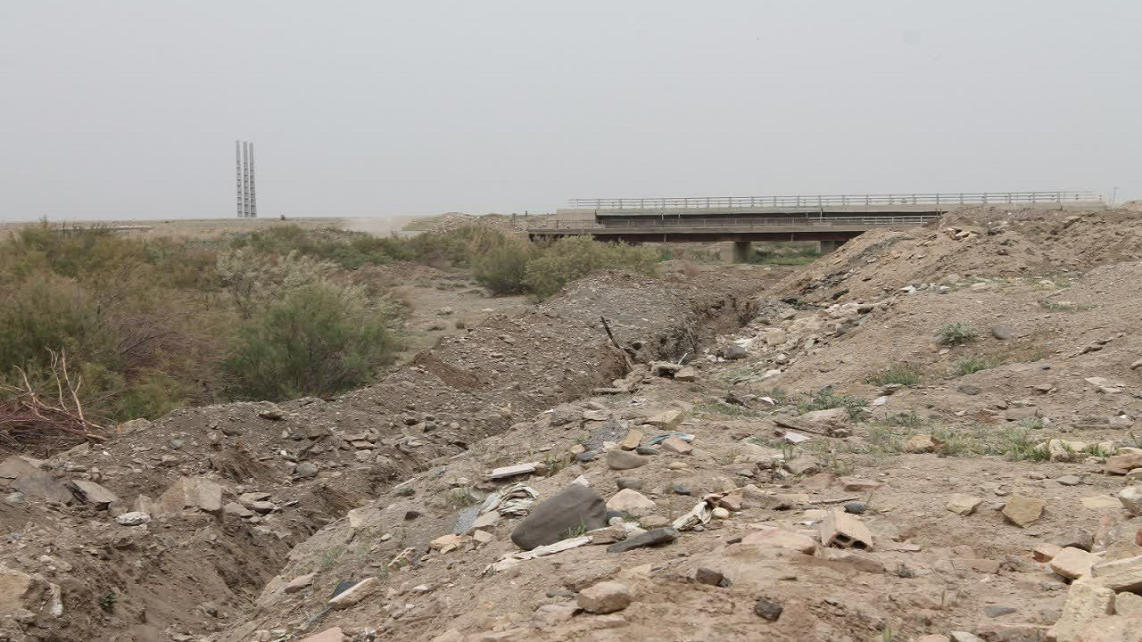 افتتاح طرح لوله کشی و کانال گذاری روستای رباط شورین