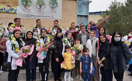۹۰ درصد تیم ملی پومسه از استان اصفهان بودند