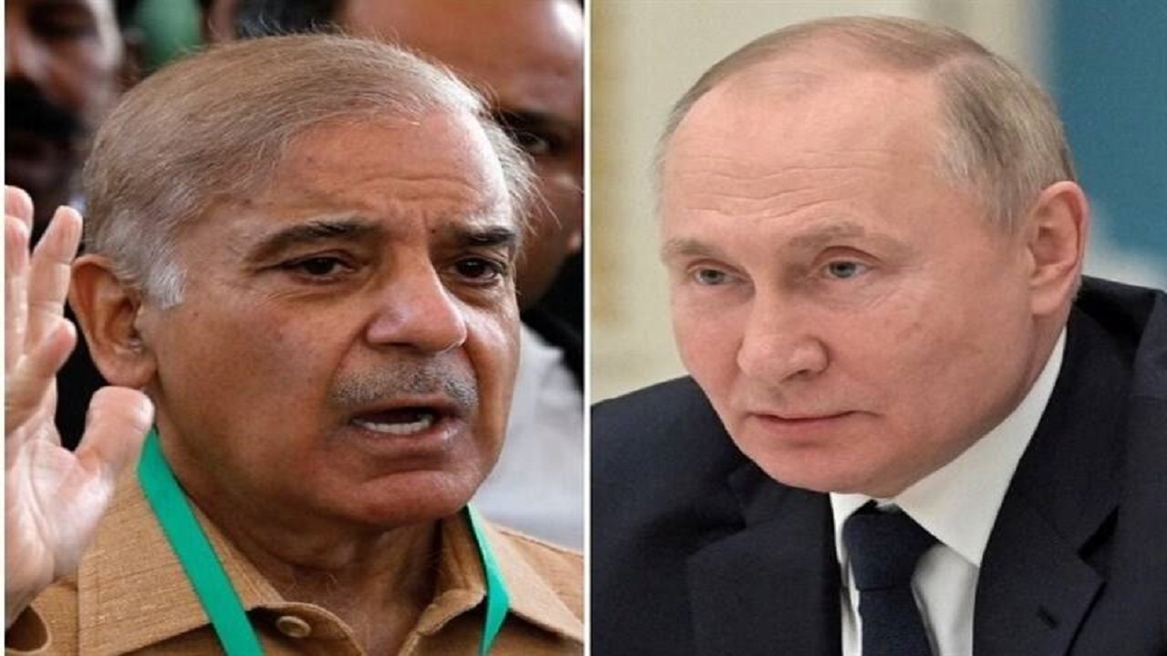 شهباز شریف در مورد همکاری در افغانستان به پوتین نامه فرستاد