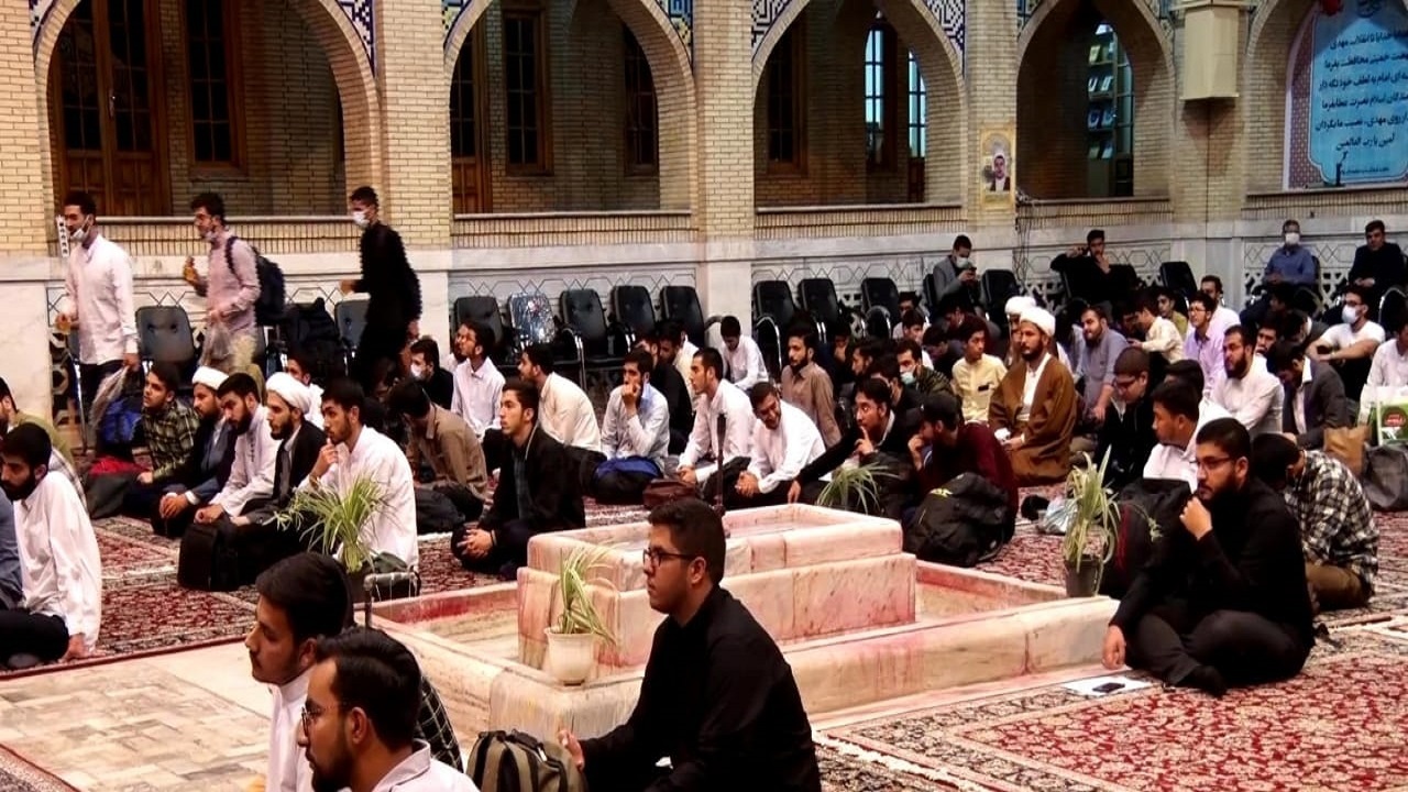 افتتاحیه اعتکاف طلاب مشهدی