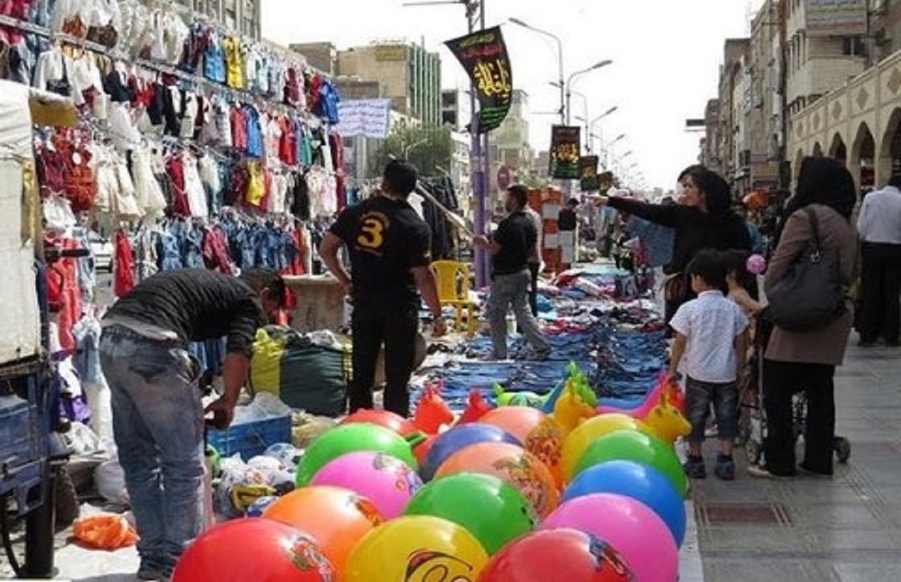 دست فروشان به جای معابر، در پارک‌ها سد معبر می کنند/ کرایه میلیونی برای فعالیت در خلازیر