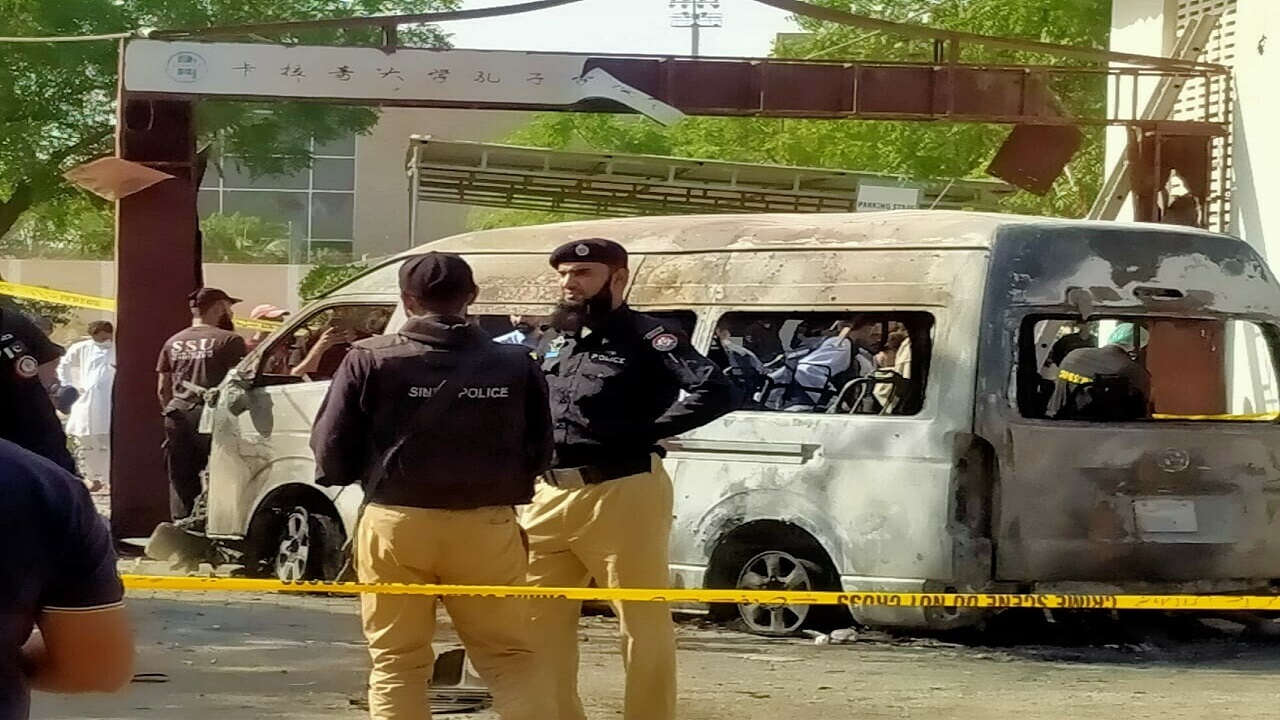 انفجار انتحاری در پاکستان ۴ تن را به کام مرگ کشاند+ تصاویر