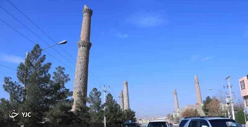 منار پنجم مصلی هرات بازسازی میشود
