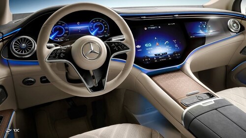 مقایسه شاسی بلند مرسدس بنز EQS با بی ام و iX + فیلم