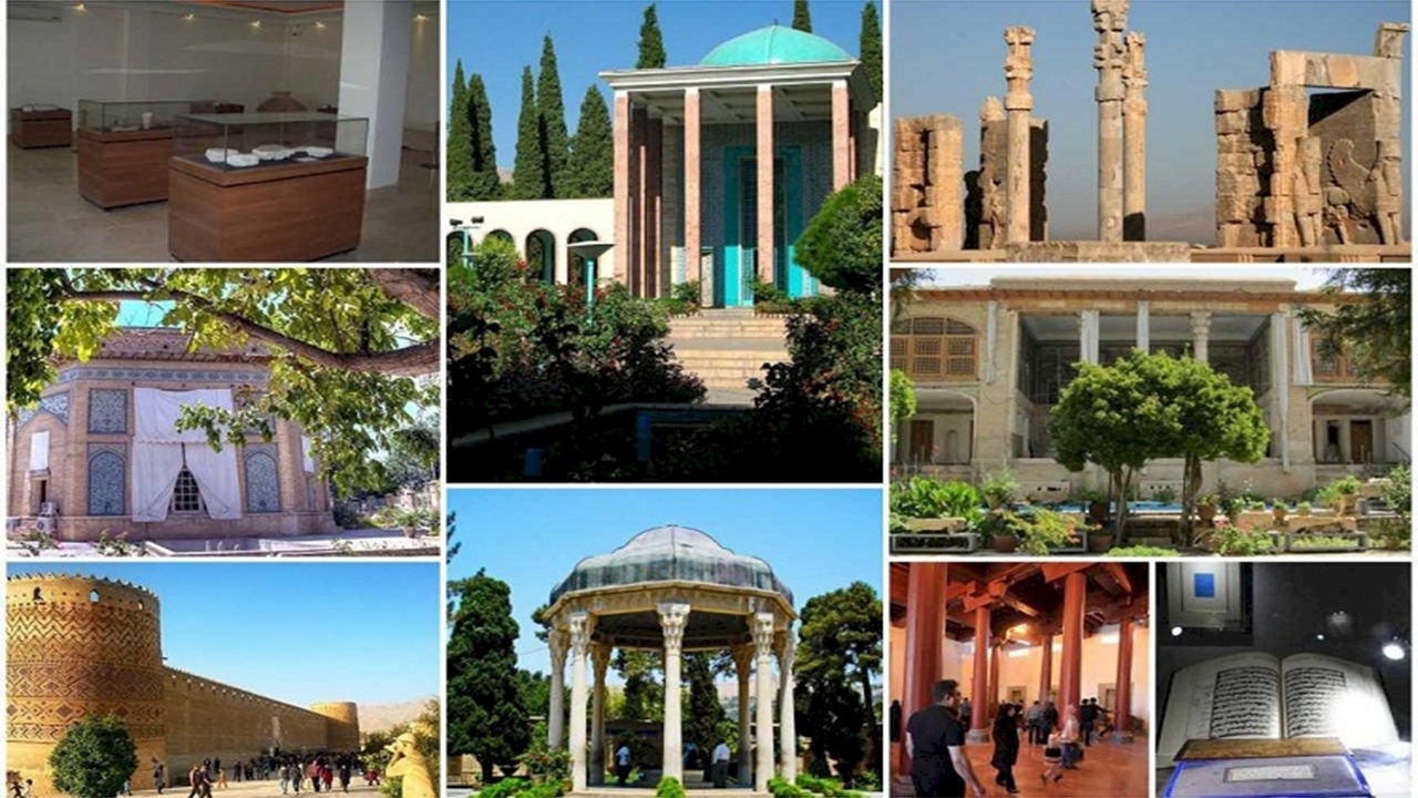 خدمات رسانی اماکن تاریخی فارس به گردشگران از ساعت ۱۴ و ۳۰ دقیقه