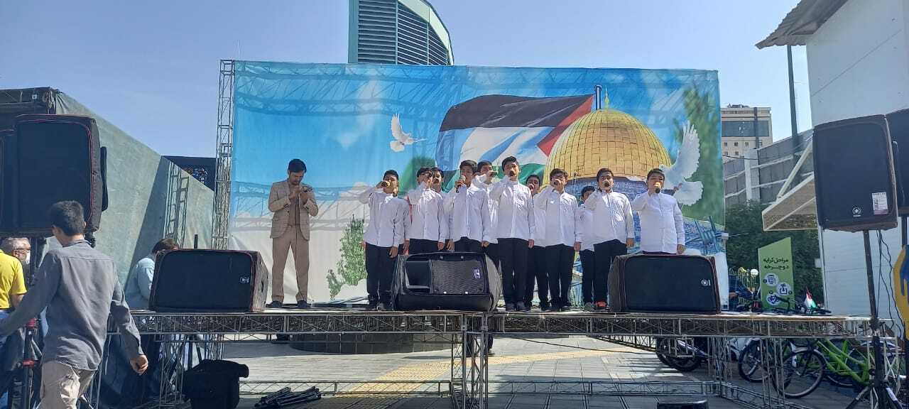 برگزاری راهپیمایی روز قدس در مشهد