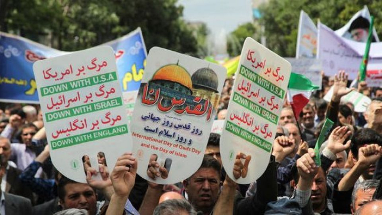 برگزاری راهپیمایی روز جهانی قدس در استان یزد
