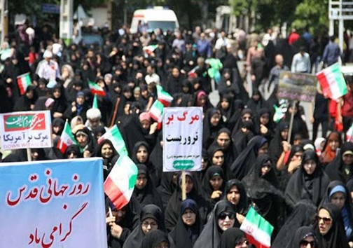 راهپیمایی روز جهانی قدس در سراسر کشور + تصاویر و فیلم راهپیمایی روز جهانی قدس در سراسر کشور + تصاویر و فیلم